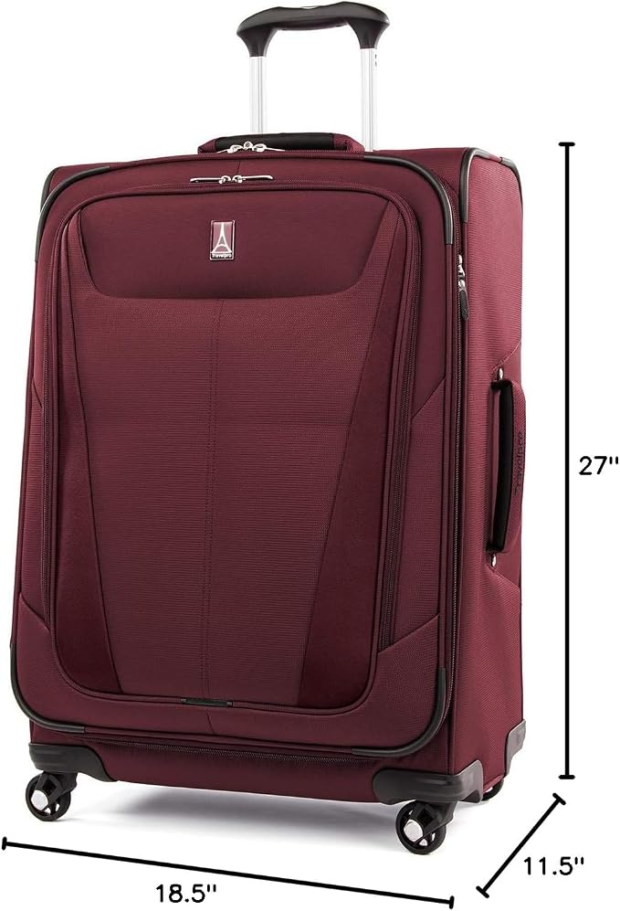 Travelpro Maxlite 5 Softside Expandable 2-Piece Luggage Set — Carry-On and - Image 9