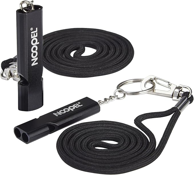 Noopel Emergency Whistles Lifeguard Safety Whistle by FocusonYourSafety
