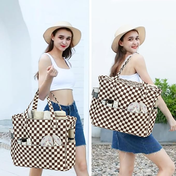 Waterproof Beach Tote Pool Bags - Image 6