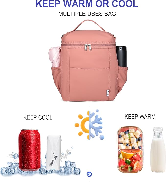 NOL Natural Organic Lifestyle Insulated Lunch Bags - Image 2