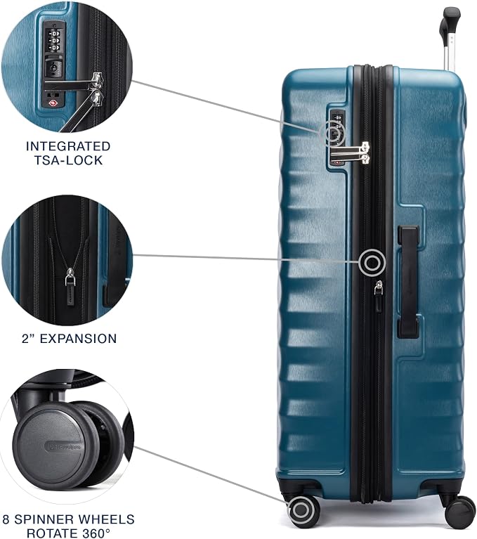 Travelpro Maxlite Air V2 Hardside Expandable Checked Luggage, 8 Spinner Wheels - Image 5