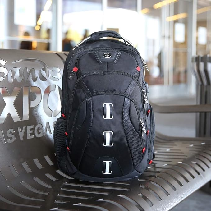 Swissdigital Design Travel Laptop Backpack, College Backpack - Image 8