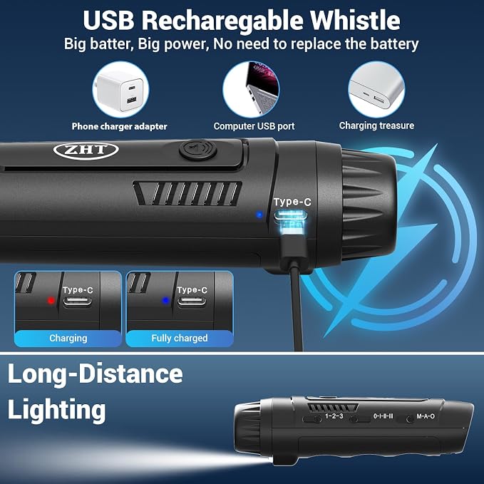 ZHT Electronic Whistle for Coaches, Teachers - Image 3
