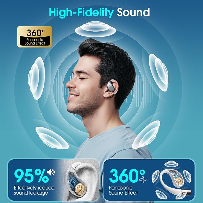 AI Translation Earbuds Real Time, 6 in 1 Instant Language Translator, 144 - Image 6