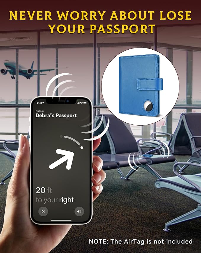 Passport Holder Wallet Cover Case - Image 2