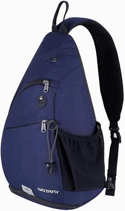 WATERFLY Large Crossbody Sling Bag: Over Shoulder Backpack Daypack Casual Cross - Image 9