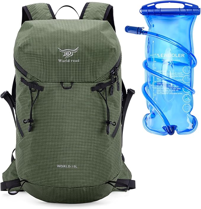 15L Hydration Backpack with 2L Water Bladder Water Backpack by Unknown