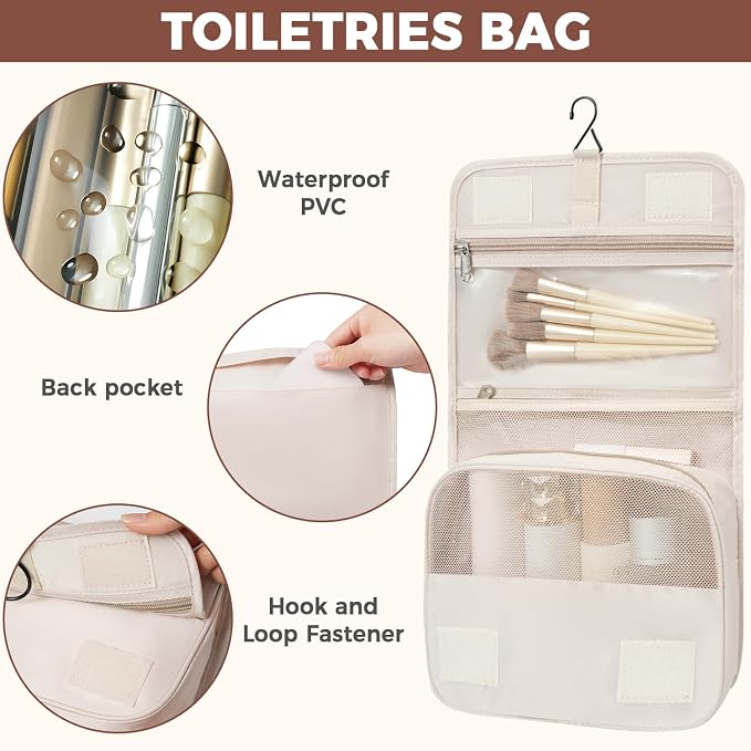 BAGAIL 4 Set/6 Set/8 Set Compression Packing Cubes Travel Accessories - Image 4