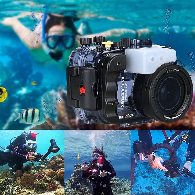 Seafrogs 40m/130ft Waterproof Underwater Camera Housing Waterproof Case - Image 8