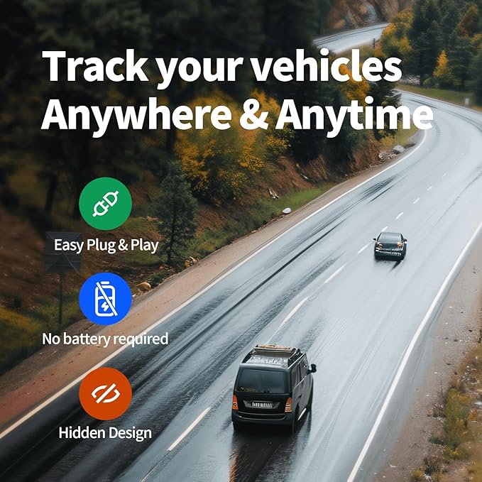 GPS Tracker for Vehicles, No Monthly Fee, No Subscription, Real-Time Tracking - Image 6