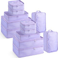 Reginary 6 Set Travel Packing Cubes Luggage Organizer Set Lightweight Suitcase by Reginary
