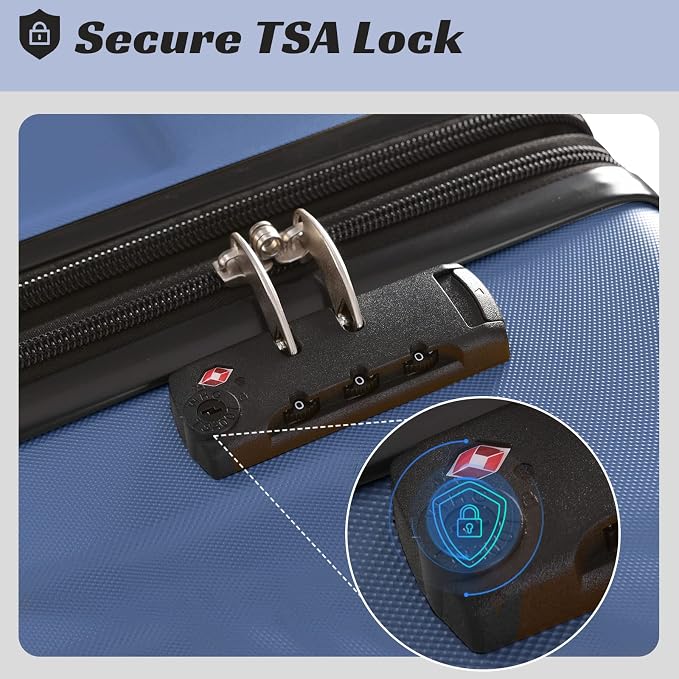 Merax Luggage Sets of 2 Suitcases - Image 3