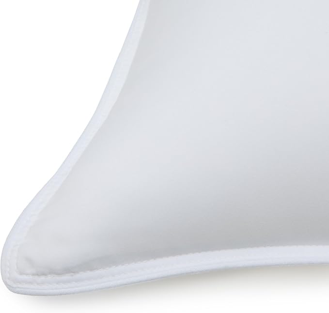 Amazon Basics Down Alternative Bed Pillows, Medium Density - Image 4
