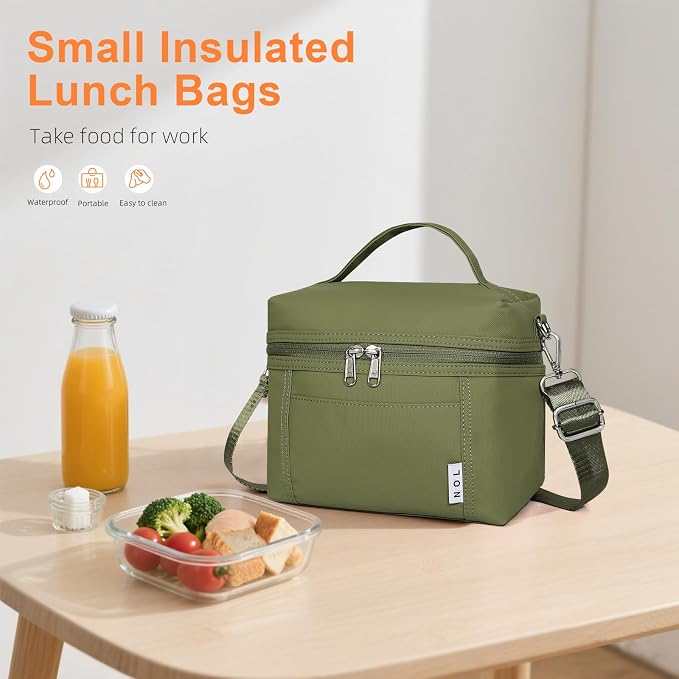 NOL Natural Organic Lifestyle Insulated Lunch Bags - Image 5