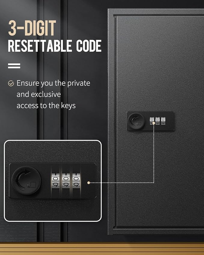 Uniclife 60 Position Slotted Key Cabinet - Image 4