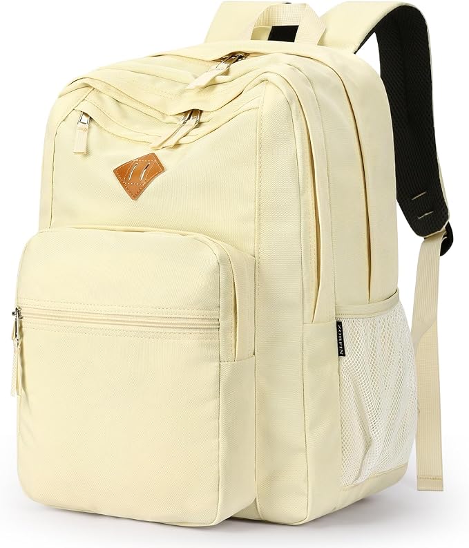 ZORFIN 26L Backpack for College, and Travel: Water Resistant Bookbag by ZORFIN-SimpleYetChic