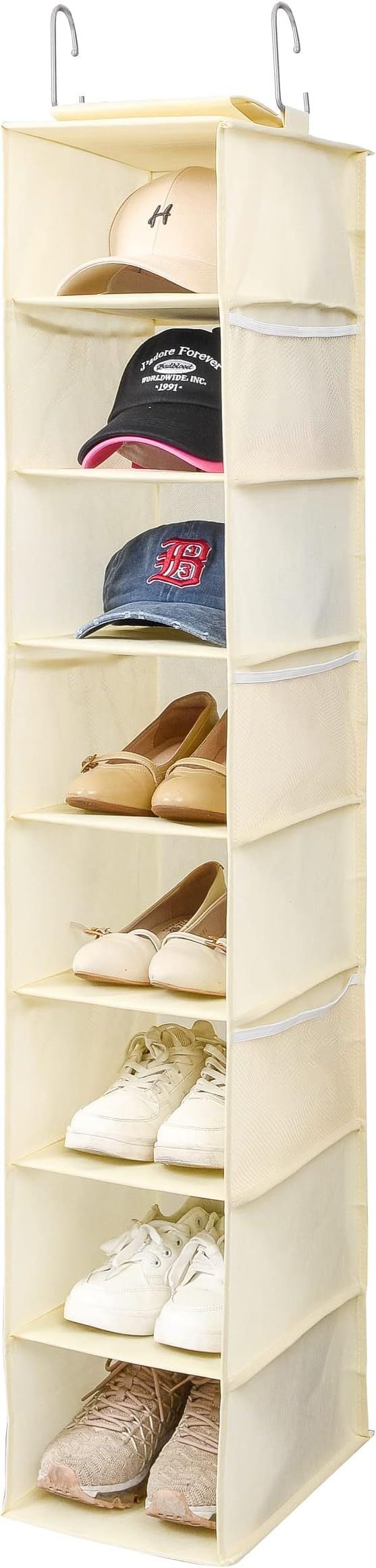 Hanging Shoe Organizer for Closet by Berdeng