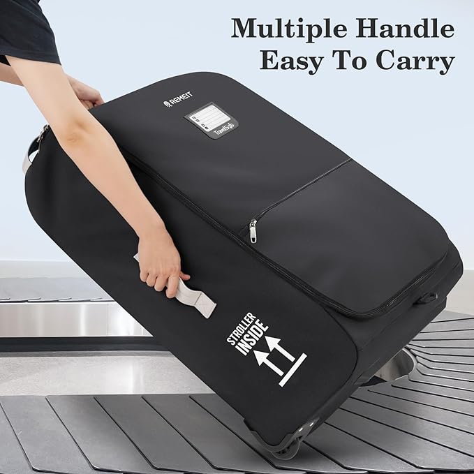 Stroller Bag for Airplane, Stroller Travel Bag Compatible - Image 9