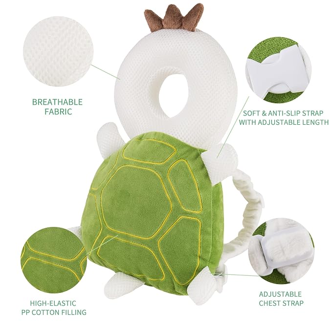 Baby Head Protector Backpack, Toddler Head Protector Padded Backpack - Image 2