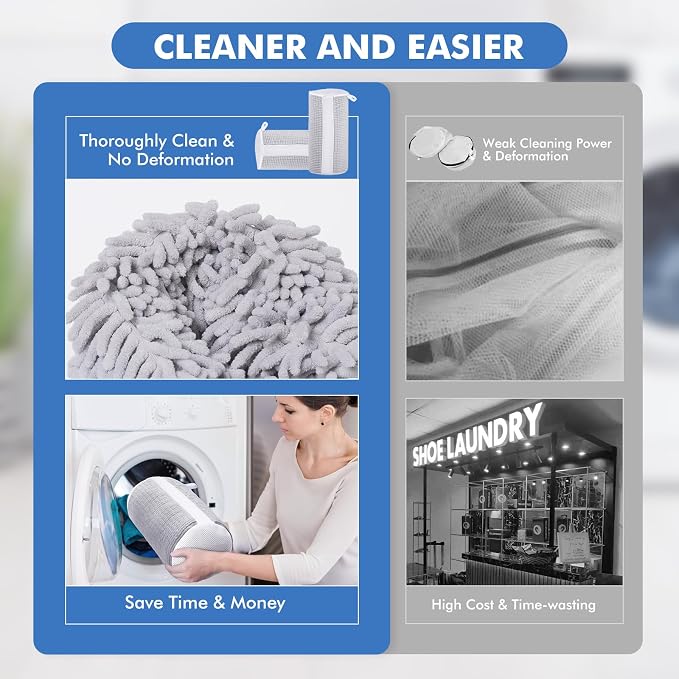 Shoe Laundry Bags for Washing Machine, 2024 New Reusable Laundry Shoe Bag for - Image 2