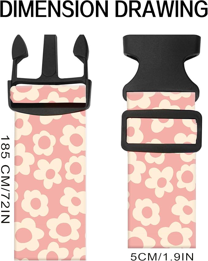 Luggage Straps for Suitcases, Adjustable Travel Belt, Durable Wide Luggage Strap - Image 6