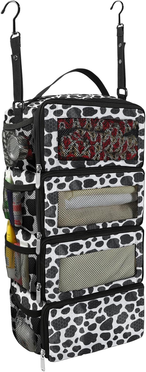 Suitcase Organizer, Travel Luggage Organizer Portable Hanging Travel Shelves by Unknown