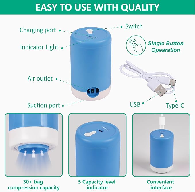 Cozy Essential Travel Vacuum Bags - Image 5