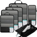 BAGAIL 6 Set Ultralight Compression Packing Cubes Packing Organizer by BAGAIL