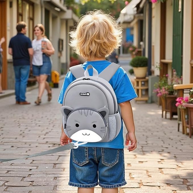 Padgene Toddler Backpacks Kids Preschool Backpack Waterproof Neoprene Animal - Image 9