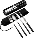 VANRA 4-Piece Portable Travel Utensils Set by VANRA