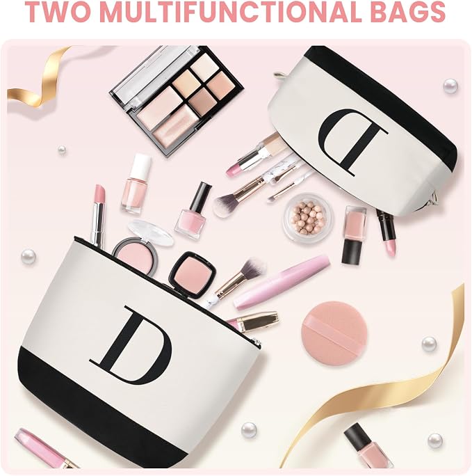 BAGAIL Initial Tote Bag, Personalized Birthday Gifts - Image 3