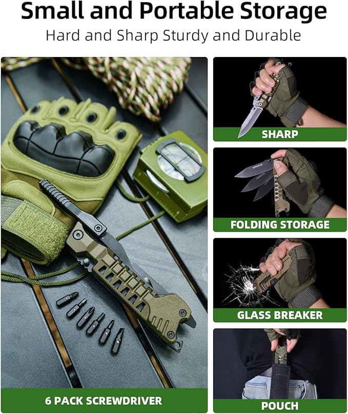 Multitool Knife, 17 in 1 Pocket Knife - Image 4