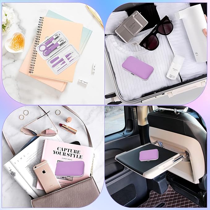 Manicure Set Women Nail Clipper Set Grooming Kit Pedicure Kit Finger Nail - Image 4
