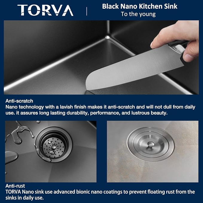 TORVA 30 x 18 Inch Black Ceramic Coating - Image 5