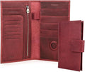 CONTACTS Full Grain Leather Family Passport Holder by CONTACTS