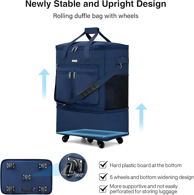 MILADA Expandable Luggage Bags for Travel Foldable Suitcase - Image 3