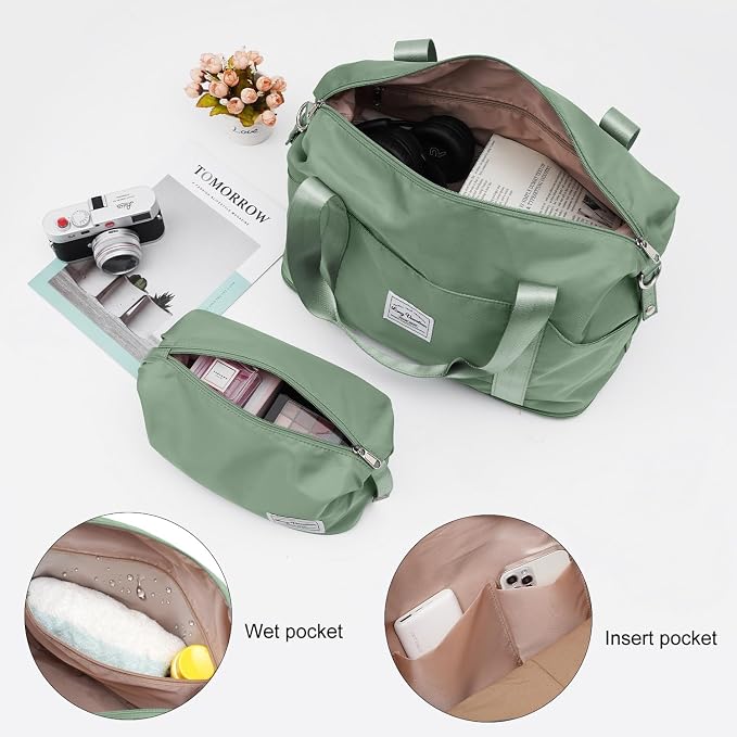 LONG VACATION 3 Piece Carry On Luggage 20 Inch Suitcase - Image 6