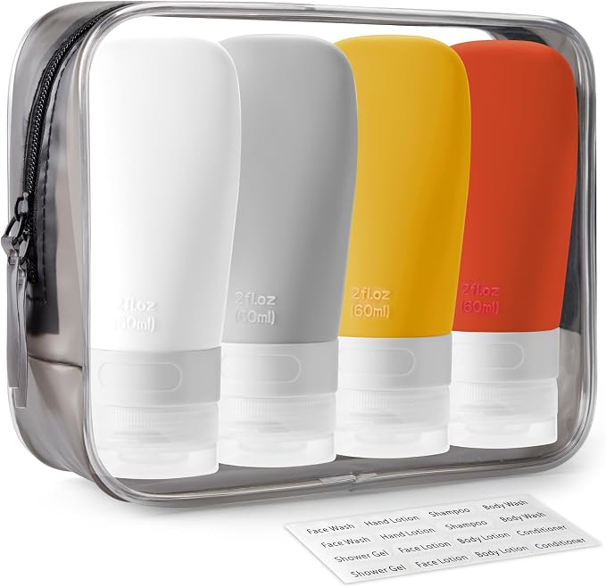 INSFIT Portable Travel Bottles, TSA Approved Leak Proof Containers by INSFITPortableTravelBottles