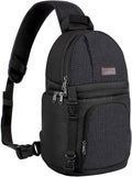 MOSISO Camera Sling Bag, DSLR/SLR/Mirrorless Camera Backpack Case Shockproof by MOSISO