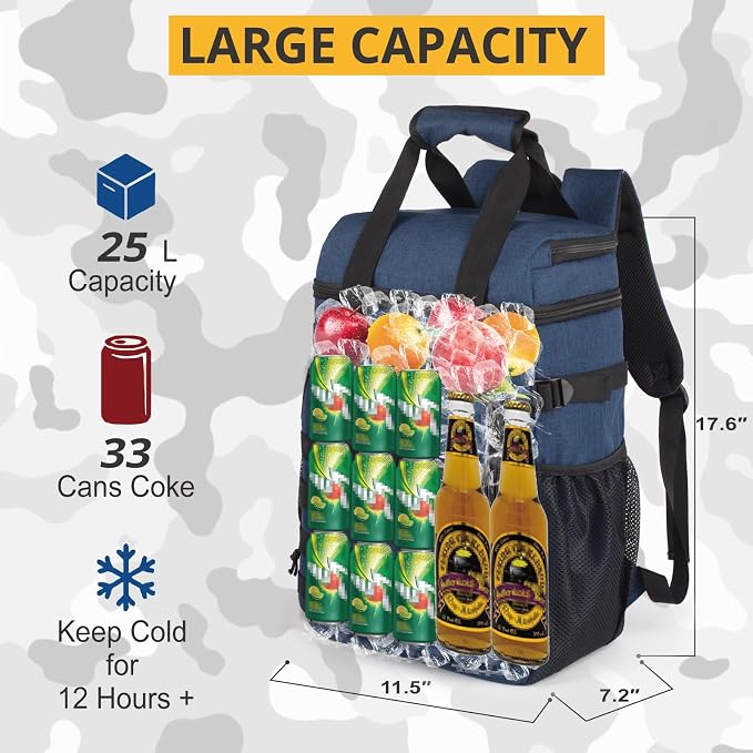 Tactical Backpack Cooler, Lunch Backpack - Image 5