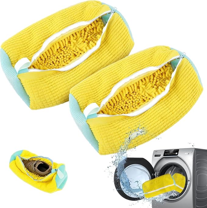 2Pcs Shoe Washing Machine Bags, Laundry Shoe Bags by Unknown