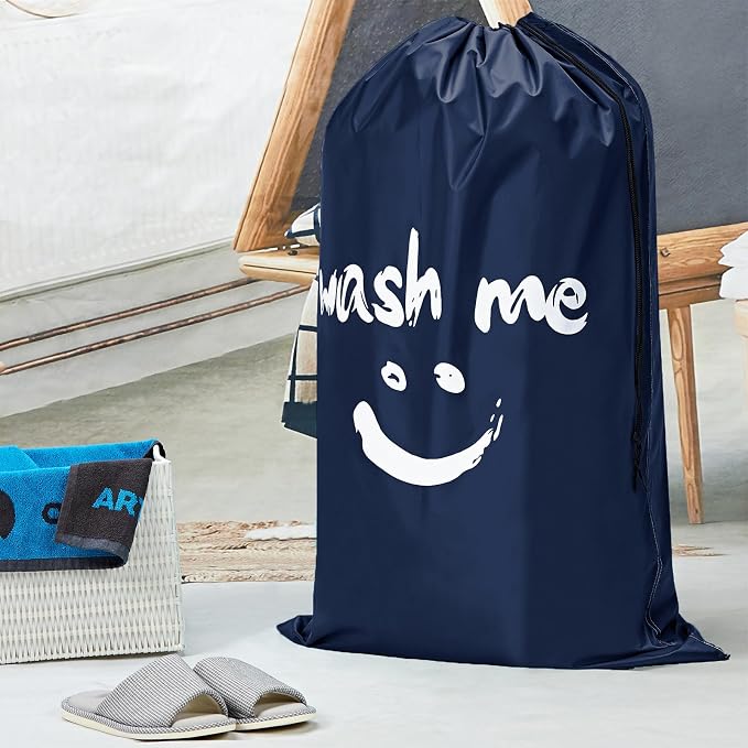 HOMEST 2 Pack XL Wash Me Travel Laundry Bag, Dirty Garments Organizer, Large - Image 6