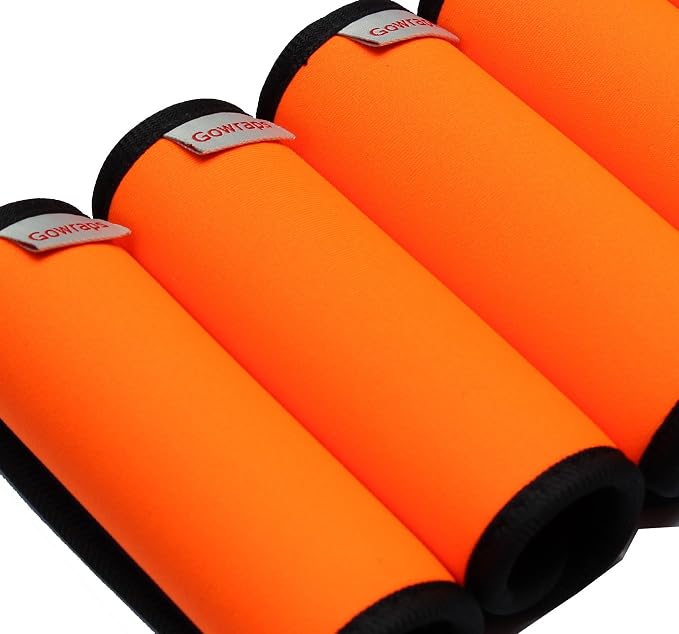 Neoprene Luggage Handle Wrap 5pcs Pack Neon Luggage Tags/Identifiers Bright - Image 2