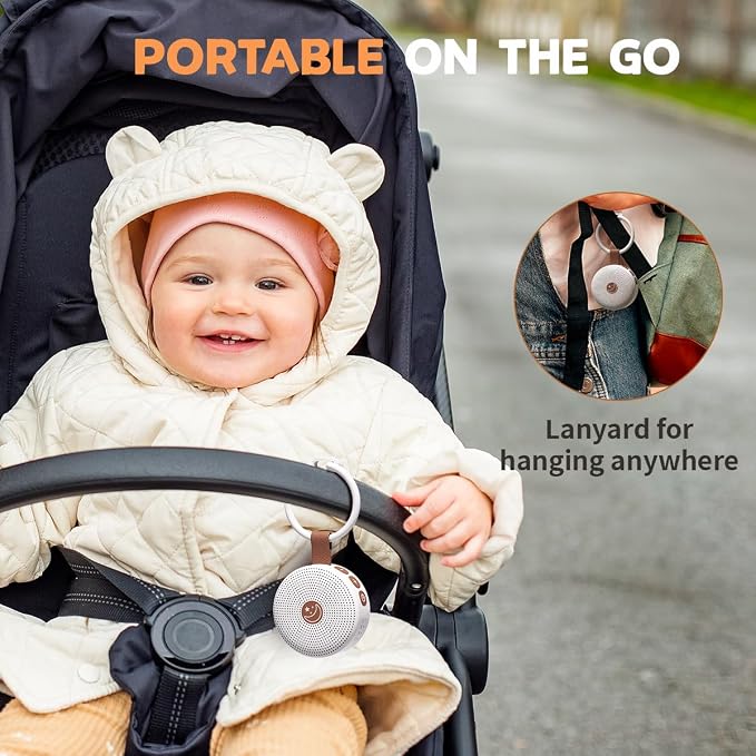Mini Sound Machine Portable Baby White Noise Machine - Image 4