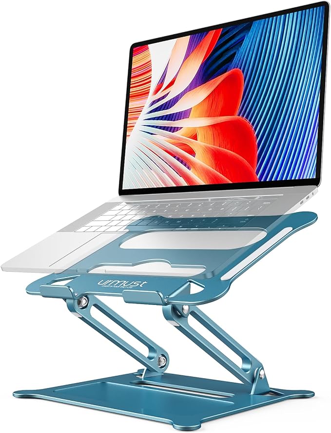 Urmust Laptop Notebook Stand Holder Adjustable Ultrabook Stand Riser Portable by Urmust
