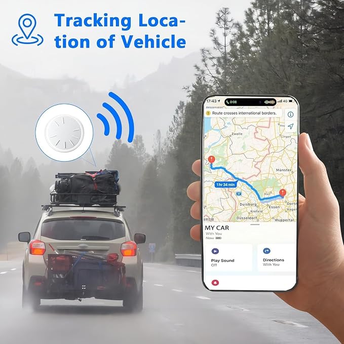 No Subscription Vehicle GPS Tracker, Portable Car GPS Tracker Work - Image 2