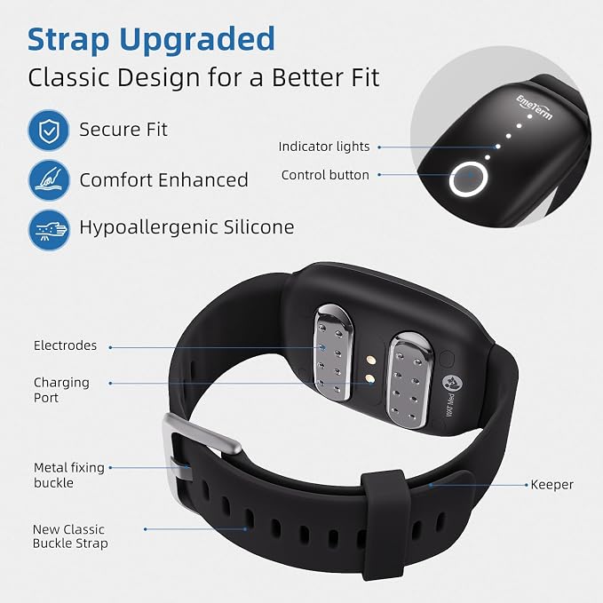 EmeTerm Fashion Anti-Nausea Wristband Relieve Morning Motion Travel Sickness - Image 6