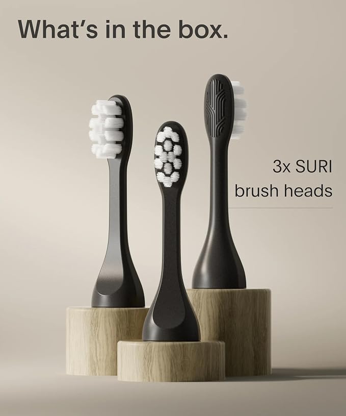 SURI Recyclable Plant-Based, Electric Toothbrush Heads - Image 7