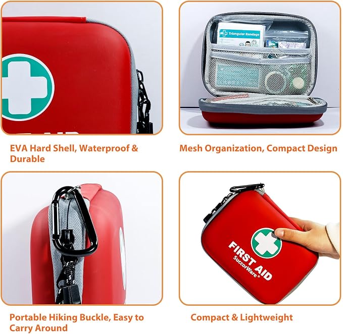 150 Pieces Mini First Aid Kit - Image 4