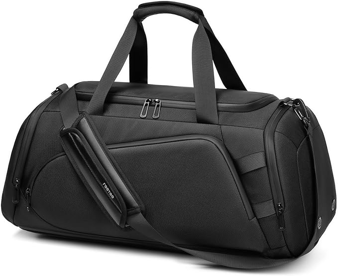 Duffle Bag for Travel, Carry on Gym Bag for Men, Waterproof Sport Bags by reeyee